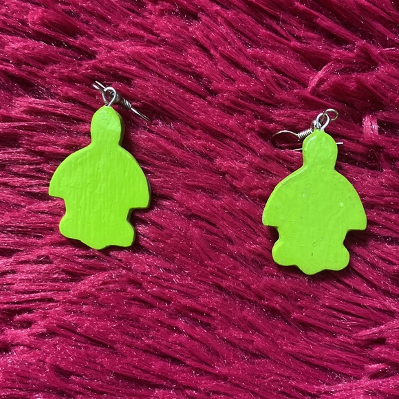 Puerto Rico artisanal turtle earrings 🐢 🌺 🇵🇷 - Picture 5 of 17